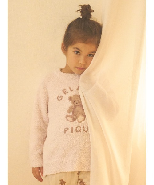 gelato pique（ジェラートピケ）の「【KIDS】ベアジャガードプル