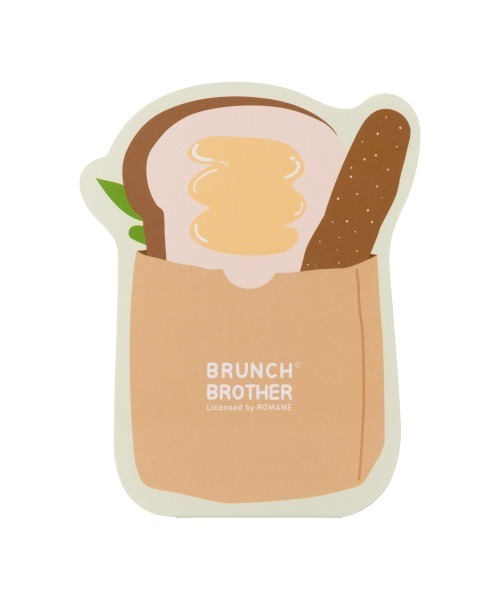 Brunch Brother(ブランチブラザー)の「ブランチブラザー マークス ダイカットメモパッド(手帳/メモ帳・レディース・ベージュ系その他/ブラウン系その他/ホワイト・FREE)」の8枚目の写真