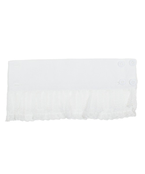 Felt-Maglietta(フェルトマリエッタ)の「フリルレース付け袖(アームカバー・レディース・ホワイト・FREE)」の14枚目の写真