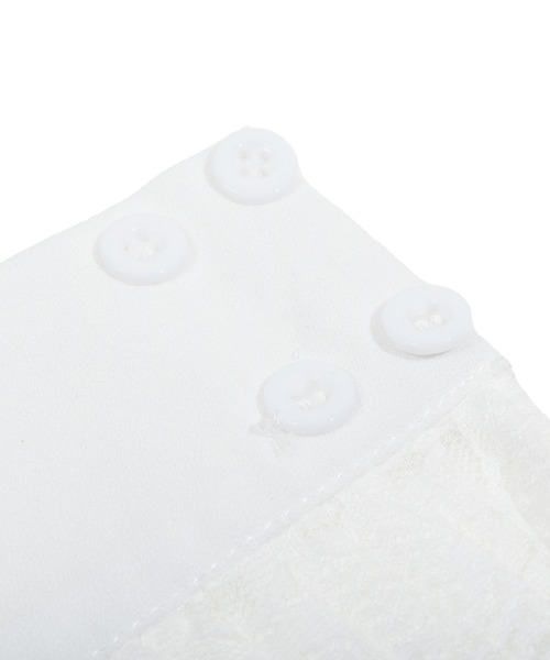 Felt-Maglietta(フェルトマリエッタ)の「フリルレース付け袖(アームカバー・レディース・ホワイト・FREE)」の15枚目の写真