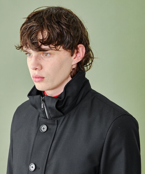 BLACK LABEL CRESTBRIDGE(ブラックレーベル・クレストブリッジ)の「ウールブレンドラミネートシティーパーカー(ブルゾン・メンズ・ネイビー/ライトグレー/ダークブラウン/ブラック・L/M/XL)」の18枚目の写真