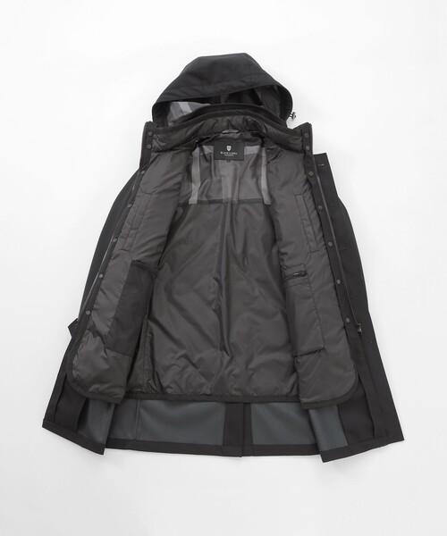 BLACK LABEL CRESTBRIDGE(ブラックレーベル・クレストブリッジ)の「ウールブレンドラミネートシティーパーカー(ブルゾン・メンズ・ネイビー/ライトグレー/ダークブラウン/ブラック・L/M/XL)」の21枚目の写真
