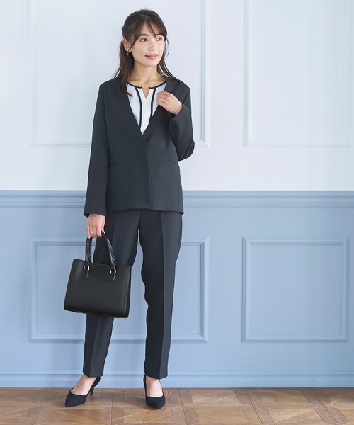 coca(coca)(コカ)の「合皮ショルダーバッグ(ショルダーバッグ・レディース・ブラック/ライトベージュ・ONE SIZE)」の10枚目の写真