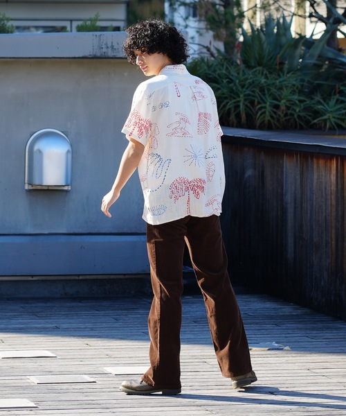 BANKS（バンクス）の「SS SHIRT/BANKS(バンクス)半袖シャツ（シャツ/ブラウス・メンズ・ベージュ・LARGE/MEDIUM/X-LARGE）」の3枚目の写真