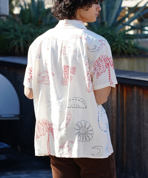 BANKS（バンクス）の「SS SHIRT/BANKS(バンクス)半袖シャツ（シャツ/ブラウス・メンズ・ベージュ・LARGE/MEDIUM/X-LARGE）」の6枚目の写真