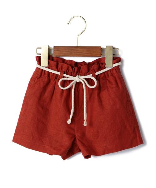 green label relaxing（グリーンレーベルリラクシング）の「マリン ショートパンツ◆（その他パンツ・キッズ・ブラック/オレンジ系その他・115/95/105/125）」の2枚目の写真