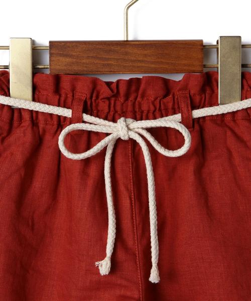 green label relaxing（グリーンレーベルリラクシング）の「マリン ショートパンツ◆（その他パンツ・キッズ・ブラック/オレンジ系その他・115/95/105/125）」の4枚目の写真