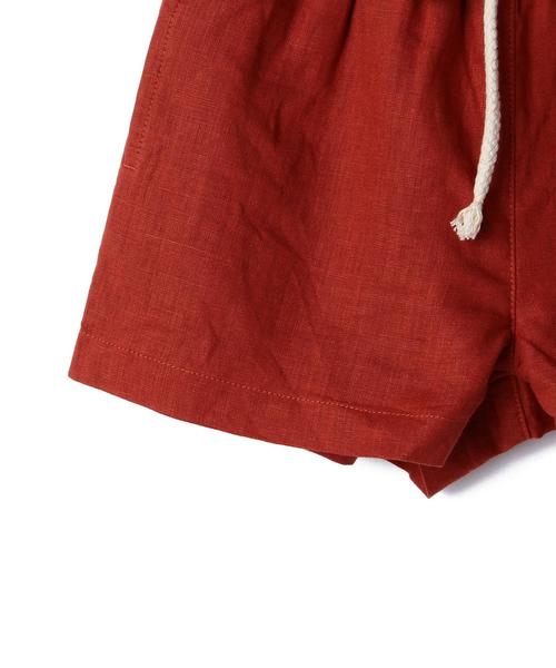 green label relaxing（グリーンレーベルリラクシング）の「マリン ショートパンツ◆（その他パンツ・キッズ・ブラック/オレンジ系その他・115/95/105/125）」の6枚目の写真