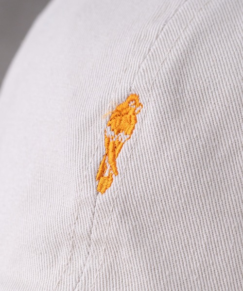 PARROTT CANVAS(パロットキャンバス)の「PARROTT CANVAS 6 PANEL CAP(キャップ・メンズ・ベージュ/ネイビー・FREE)」の3枚目の写真