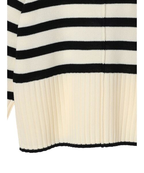 Green　Parks（グリーンパークス）の「洗える　バックスリットニットプルオーバー（ニット/セーター・レディース・アイボリー/その他7/ブラウン/チャコールグレー/イエロー/グリーン・FREE）」の10枚目の写真