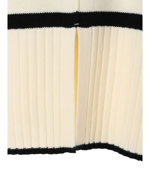 Green　Parks（グリーンパークス）の「洗える　バックスリットニットプルオーバー（ニット/セーター・レディース・アイボリー/その他7/ブラウン/チャコールグレー/イエロー/グリーン・FREE）」の12枚目の写真