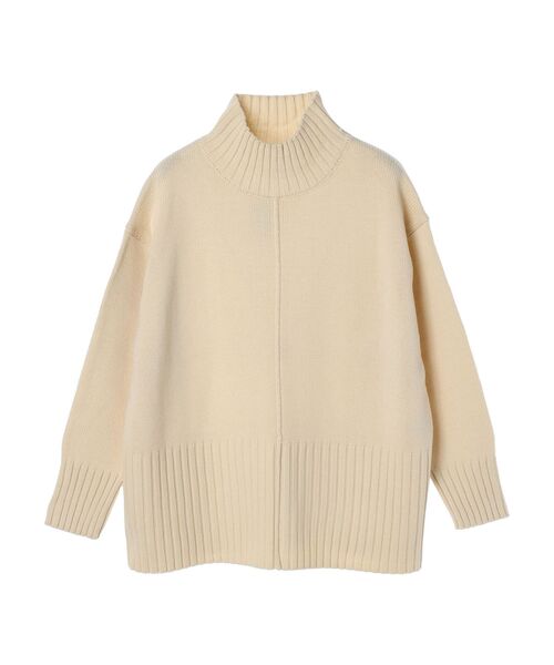 Green　Parks（グリーンパークス）の「洗える　バックスリットニットプルオーバー（ニット/セーター・レディース・アイボリー/その他7/ブラウン/チャコールグレー/イエロー/グリーン・FREE）」の14枚目の写真