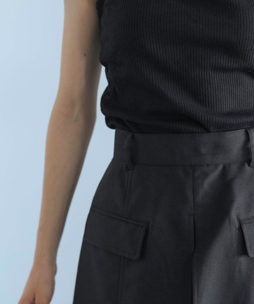 PAGEBOY（ページボーイ）の「レイヤードスカートショートパンツ（その他パンツ・レディース・ブラック/グレー・FREE）」の17枚目の写真