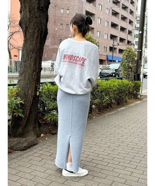 Ungrid（アングリッド）の「ロゴルーズスウェットパンツ