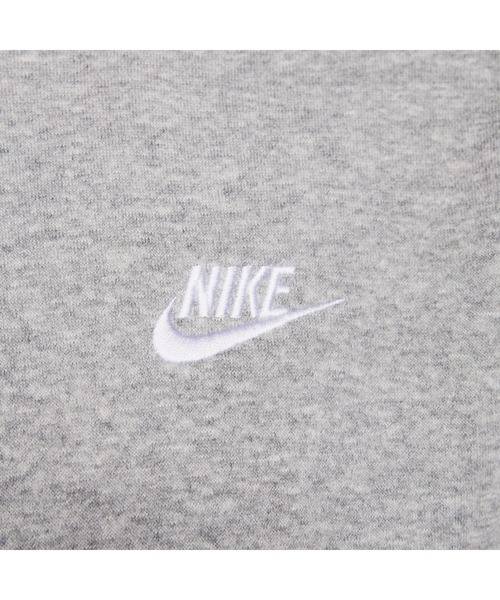 NIKE（ナイキ）の「ナイキ NIKE ナイキ クラブ プルオーバー BB フーディ（パーカー・メンズ・グレー/ブラック・L/S/M/3L/LL）」の4枚目の写真
