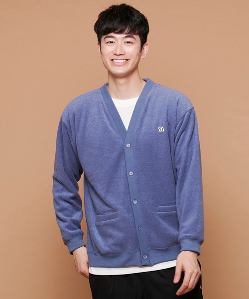 Arnold Palmer（アーノルドパーマー）の「シェア T/Rブークレ カーディガン + ロングTシャツ セット（カーディガン/ボレロ・レディース・グレー/チャコールグレー/グリーン/サックスブルー・L/LL/M/S/XS）」の12枚目の写真