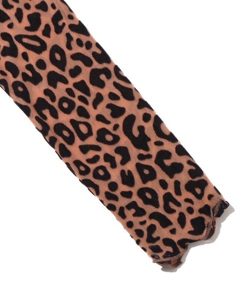 ANNA SUI NYC(アナ スイ エヌ ワイ シー)の「ANNA SUI NYC ベロア風 レオパード トップス 【SP】(Tシャツ/カットソー・レディース・ブラック/ブラウン・FREE)」の11枚目の写真