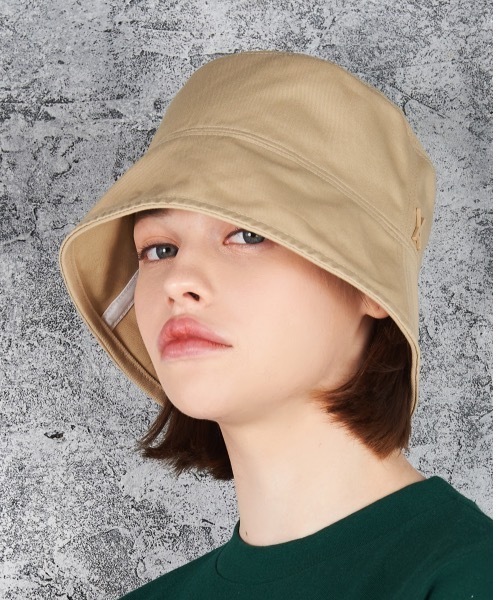 ☆VARZAR☆ Studded Drop Overfit Bucket Hat Beige varzar734 BTS JUNGKOOK PICK - VARZAR STUD DROP OVER FIT BUCKET HAT