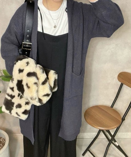 Miniministore(ミニミニストア)の「ニットカーディガン レディース体型カバー(カーディガン/ボレロ・レディース・ダークグレー/アイボリー/ベージュ/ネイビー・フリー)」の20枚目の写真