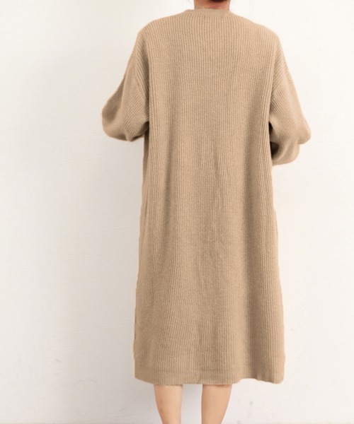 Miniministore(ミニミニストア)の「ニットカーディガン レディース体型カバー(カーディガン/ボレロ・レディース・ダークグレー/アイボリー/ベージュ/ネイビー・フリー)」の7枚目の写真