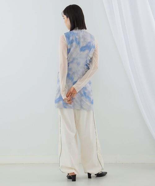 Ray BEAMS（レイビームス）の「Ray BEAMS / グラデーション プリント ワンピース（ワンピース・レディース・ブルー/ブラウン・0/1）」の12枚目の写真