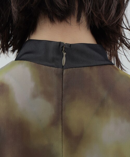 Ray BEAMS（レイビームス）の「Ray BEAMS / グラデーション プリント ワンピース（ワンピース・レディース・ブルー/ブラウン・0/1）」の21枚目の写真