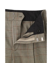 MARGARET HOWELL グレンチェック ショートパンツ ハーフ パンツ MARGARET HOWELL（マーガレットハウエル）の「GLEN CHECK WOOL
