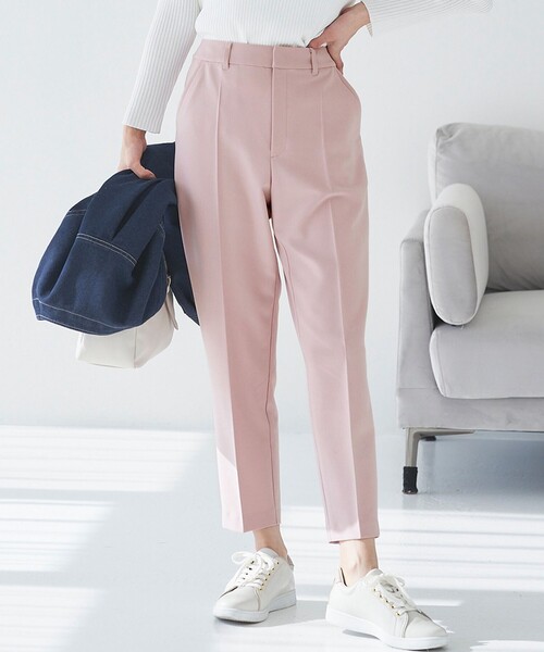 ANY SIS（エニィスィス）の「【洗える】褒めらレディテーパード パンツ（その他パンツ・レディース・ブラック系/ピンク系9/ライトグレー系/スカイブルー系/ベージュ系/ネイビー系/アイボリー系・1/3/2）」の7枚目の写真