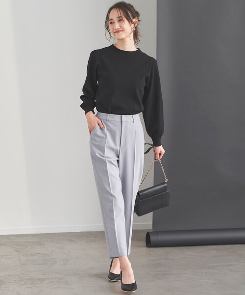 ANY SIS（エニィスィス）の「【洗える】褒めらレディテーパード パンツ（その他パンツ・レディース・ブラック系/ピンク系9/ライトグレー系/スカイブルー系/ベージュ系/ネイビー系/アイボリー系・1/3/2）」の12枚目の写真