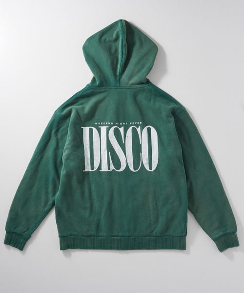 JOURNAL STANDARD relume（ジャーナルスタンダード　レリューム）の「【MR.CLOSET / ミスタークローゼット】 プリントジップパーカー（パーカー・メンズ・ブラック/ネイビー/グリーン/アイボリー・MEDIUM/LARGE）」の4枚目の写真