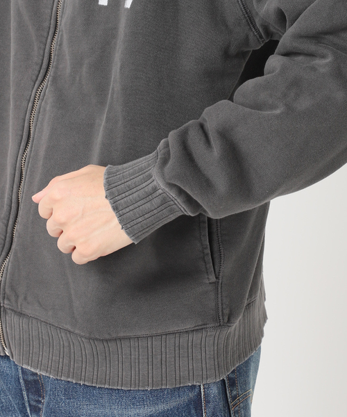 JOURNAL STANDARD relume（ジャーナルスタンダード　レリューム）の「【MR.CLOSET / ミスタークローゼット】 プリントジップパーカー（パーカー・メンズ・ブラック/ネイビー/グリーン/アイボリー・MEDIUM/LARGE）」の22枚目の写真