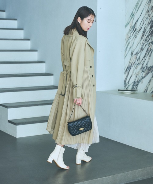 mysty woman（ミスティウーマン）の「オープントゥブーツ 994079（ブーツ・レディース・アイボリー/ブラック・LARGE/MEDIUM）」の7枚目の写真