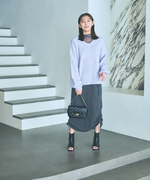 mysty woman（ミスティウーマン）の「オープントゥブーツ 994079（ブーツ・レディース・アイボリー/ブラック・LARGE/MEDIUM）」の14枚目の写真