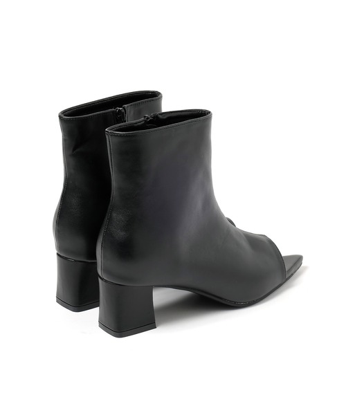 mysty woman（ミスティウーマン）の「オープントゥブーツ 994079（ブーツ・レディース・アイボリー/ブラック・LARGE/MEDIUM）」の17枚目の写真