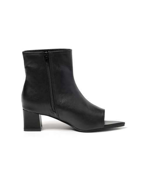 mysty woman（ミスティウーマン）の「オープントゥブーツ 994079（ブーツ・レディース・アイボリー/ブラック・LARGE/MEDIUM）」の19枚目の写真