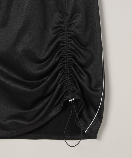 JEANASIS（ジーナシス）の「サイドラインナロースカート/995628（スカート・レディース・グレー/ブラック・FREE）」の13枚目の写真