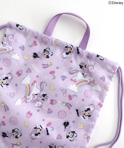 Disney（ディズニー）の「ミニーマウス_ナップサック（バックパック/リュック・キッズ・マルチ・FREE）」の5枚目の写真