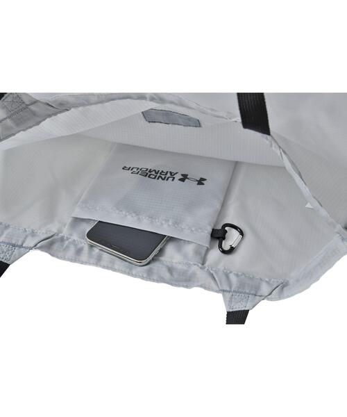 UNDER ARMOUR(アンダーアーマー)の「UAトート エコバッグ(トレーニング/メンズ/レディース)(ショルダーバッグ・レディース・グレー・ONESIZE)」の3枚目の写真