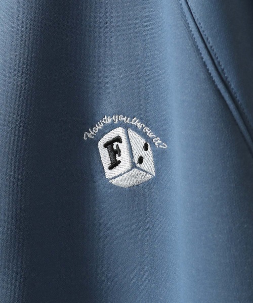 ZIP FIVE（ジップファイブ）の「【ZIP FIVE】 袖サイドライン ワンポイント 刺繍 長袖 トラックジャケット / ジャージ（ジャージ・メンズ・ホワイト/ブルー/ブラック/ベージュ・MEDIUM/LARGE）」の18枚目の写真