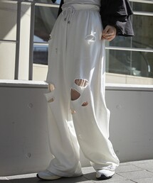 Firsthand | Firsthand/ファーストハンド オゾン加工クラッシュスウェットパンツ(スウェットパンツ)