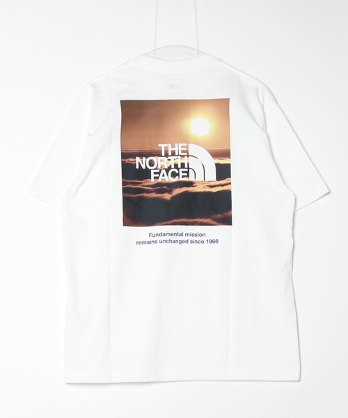 THE NORTH FACE(ザノースフェイス)の「THE NORTH FACE/ザ・ノース・フェイス S/S NATURAL PHENOMENON TEE/ショートスリーブナチュラルフェノメノンティー 半袖Tee 速乾 バックプリント NT32459(Tシャツ/カットソー・メンズ・グレー/ホワイト/コバルトブルー・XL/L/M)」の11枚目の写真