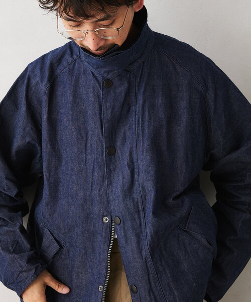 Barbour(バブアー)の「【Barbour / バブアー】 別注デニムトランスポートジャケット(デニムジャケット・メンズ・ネイビー・36/38/40)」の22枚目の写真