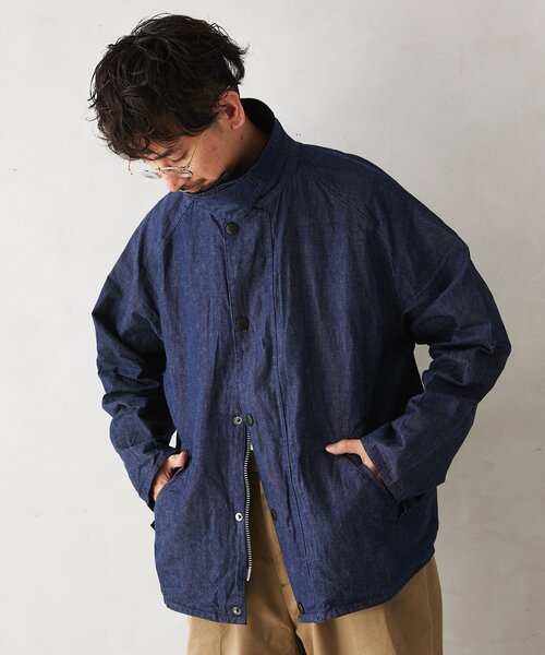 Barbour(バブアー)の「【Barbour / バブアー】 別注デニムトランスポートジャケット(デニムジャケット・メンズ・ネイビー・36/38/40)」の21枚目の写真