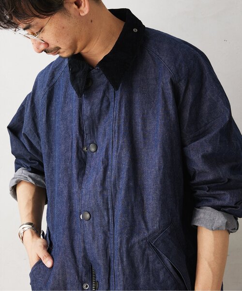 Barbour(バブアー)の「【Barbour / バブアー】 別注デニムトランスポートジャケット(デニムジャケット・メンズ・ネイビー・36/38/40)」の18枚目の写真