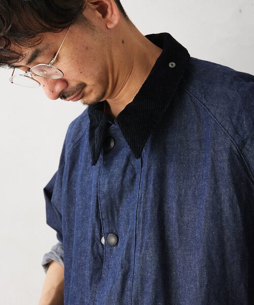 Barbour(バブアー)の「【Barbour / バブアー】 別注デニムトランスポートジャケット(デニムジャケット・メンズ・ネイビー・36/38/40)」の17枚目の写真