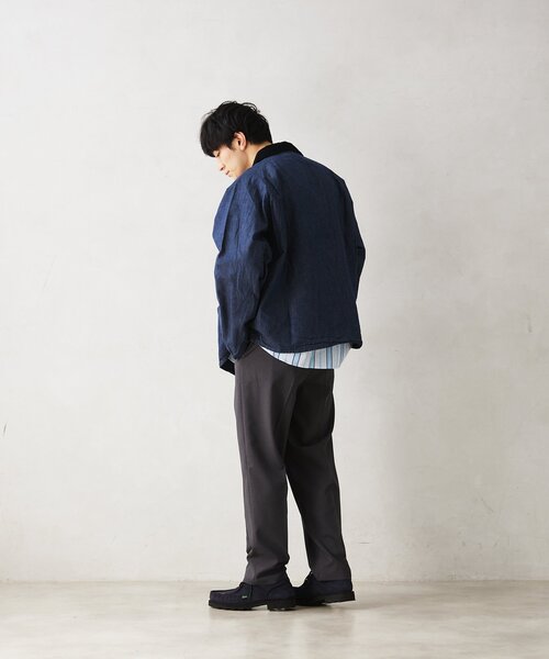 Barbour(バブアー)の「【Barbour / バブアー】 別注デニムトランスポートジャケット(デニムジャケット・メンズ・ネイビー・36/38/40)」の15枚目の写真