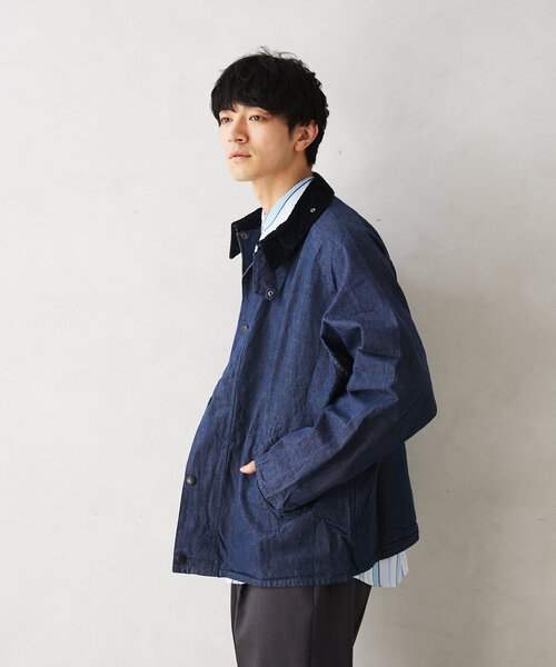 Barbour(バブアー)の「【Barbour / バブアー】 別注デニムトランスポートジャケット(デニムジャケット・メンズ・ネイビー・36/38/40)」の13枚目の写真