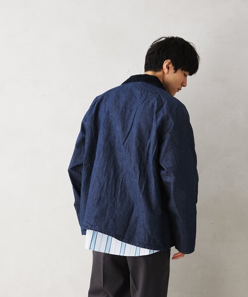 Barbour(バブアー)の「【Barbour / バブアー】 別注デニムトランスポートジャケット(デニムジャケット・メンズ・ネイビー・36/38/40)」の12枚目の写真