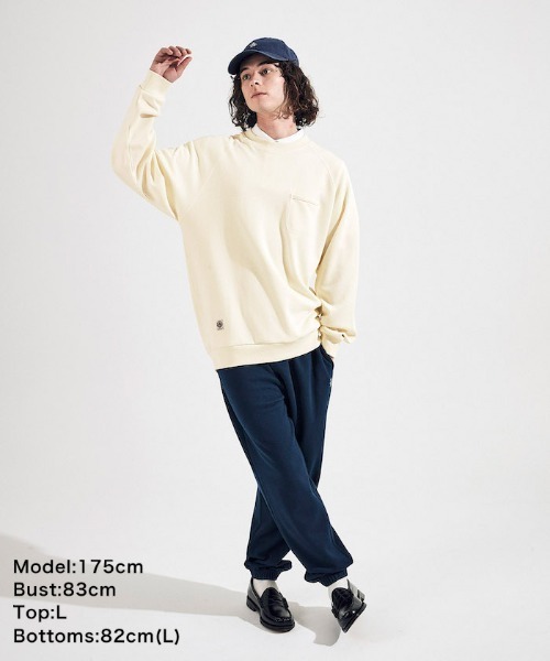 Penguin by Munsingwear（ペンギン バイ マンシングウェア）の「STANDARD SWEAT SHIRT / スタンダードスウェットシャツ（スウェット・メンズ・ブラック/グレー/ブルー/イエロー/ホワイト・L/M/XL/S）」の6枚目の写真