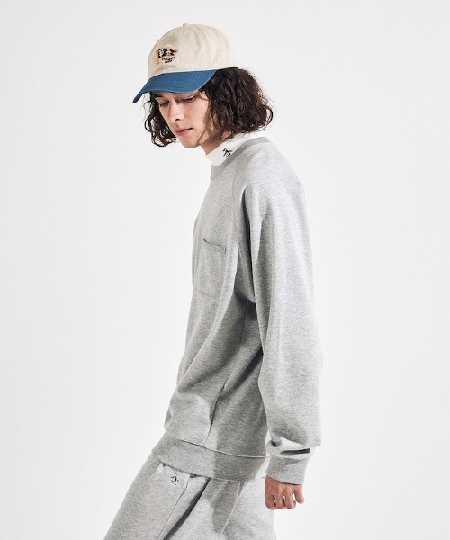 Penguin by Munsingwear（ペンギン バイ マンシングウェア）の「STANDARD SWEAT SHIRT / スタンダードスウェットシャツ（スウェット・メンズ・ブラック/グレー/ブルー/イエロー/ホワイト・L/M/XL/S）」の8枚目の写真